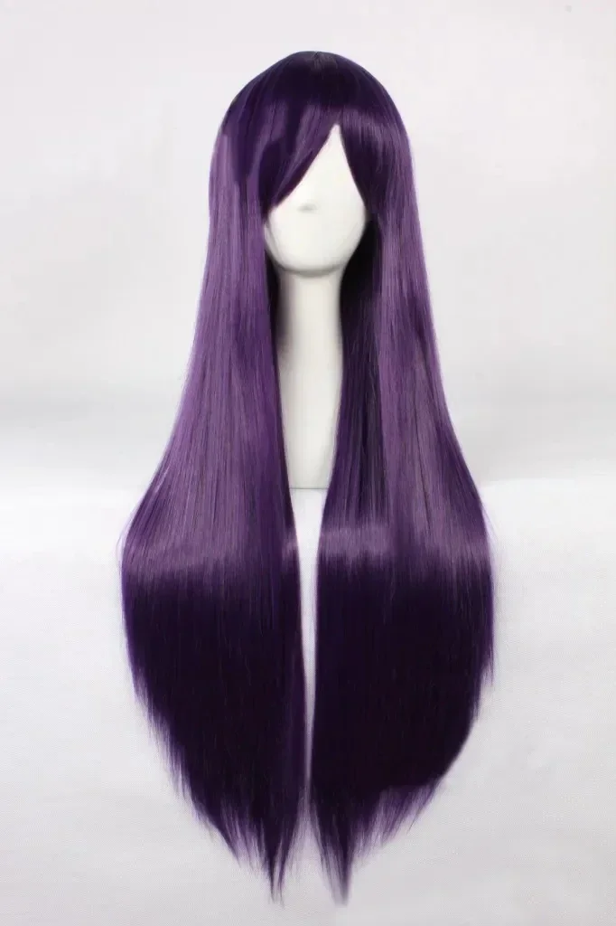 

Shining nikki Cosplay Wigs Anime Shining nikki Cosplay Long Synthetic Hair Halloween Party Role Play Wigs Purple