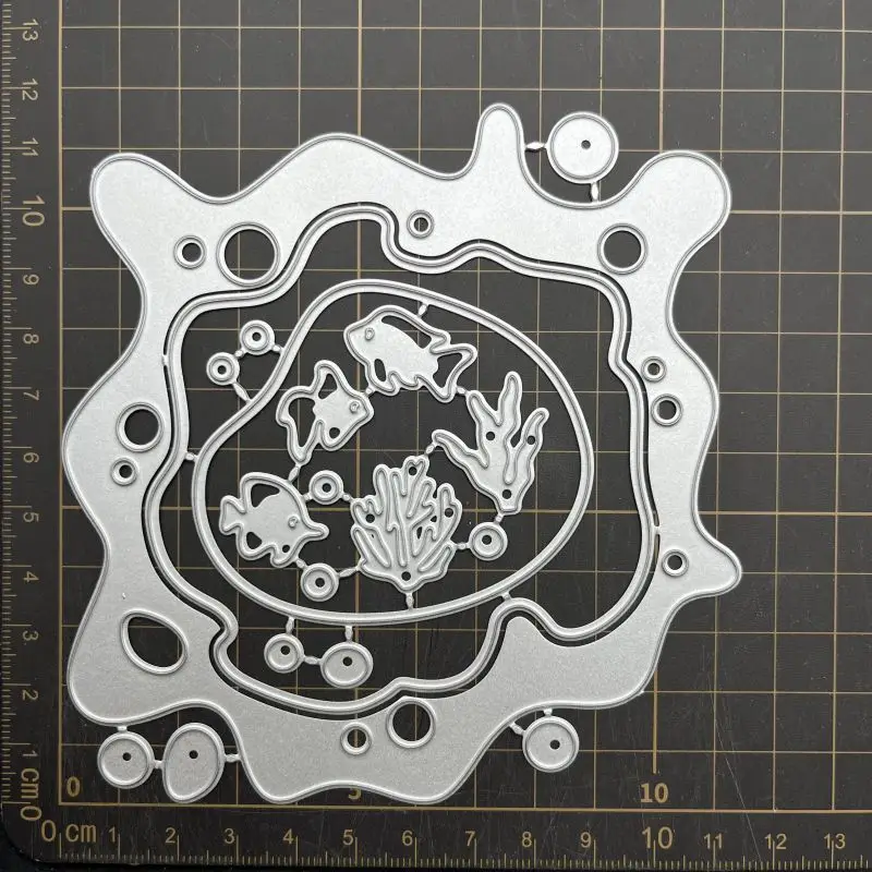 4 kinds ocean shell dolphin Metal Cutting Dies Stencils For DIY Scrapbooking Decorative Embossing Handcraft Die CutsTemplate