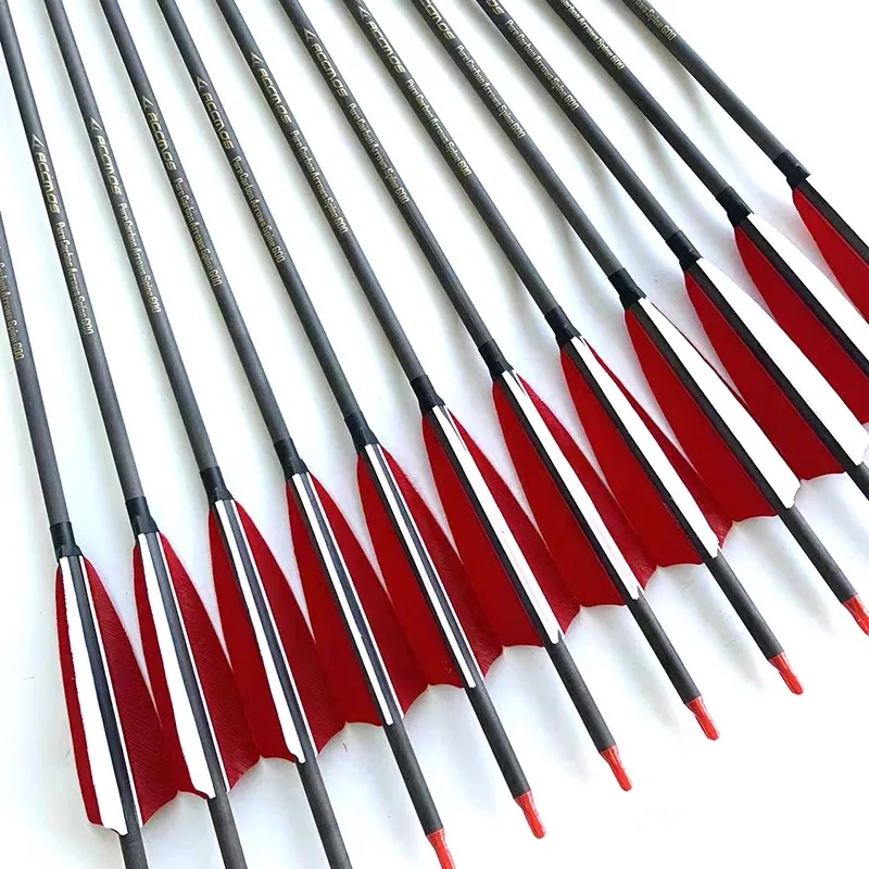 

ACCMOS ID4.2mm ID6.2mm Pure Carbon Arrows Spine300 350 400 500 600 700 800 900 1000 1100 1300 1500 1800 Archery Shooting Hunting