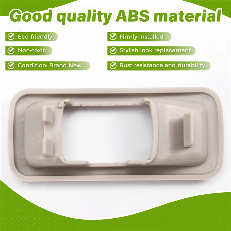 Abtc-interruptor do teto solar do carro moldura botão do teto solar painel de guarnição 5855a031 para mitsubishi pajero v93 v97 v73 galant lancer