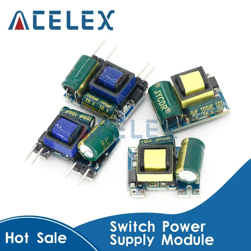 AC-DC 5V 700mA 12V 300mA 3.5W Isolated Switch Power Supply Module Buck Converter Step Down Module 220V turn 5V/12V