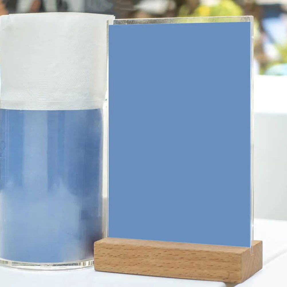

10Pcs Acrylic Sheet Clear Blank Boards Suitable for Picture Frame Wedding Table Numbers DIY Crafting Projects Acrylic Panels