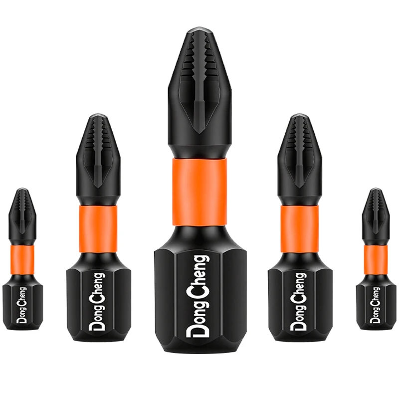 1 Inch 25mm PH2 Impact Screwdriver Bit Set, S2 Steel Hex Shank, No Assembly Needed, for Renovation, Home & Industrial Use