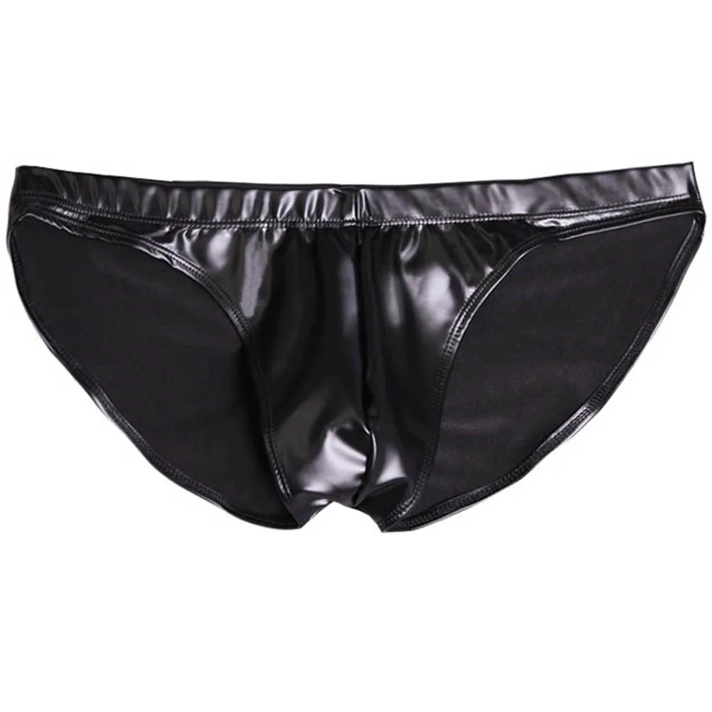 

Блестящие плавательные шорты из искусственной кожи с низкой посадкой, эластичные, с эффектом подтяжки ягодиц, с рюшами на швах, нижнее белье, пляжные шорты