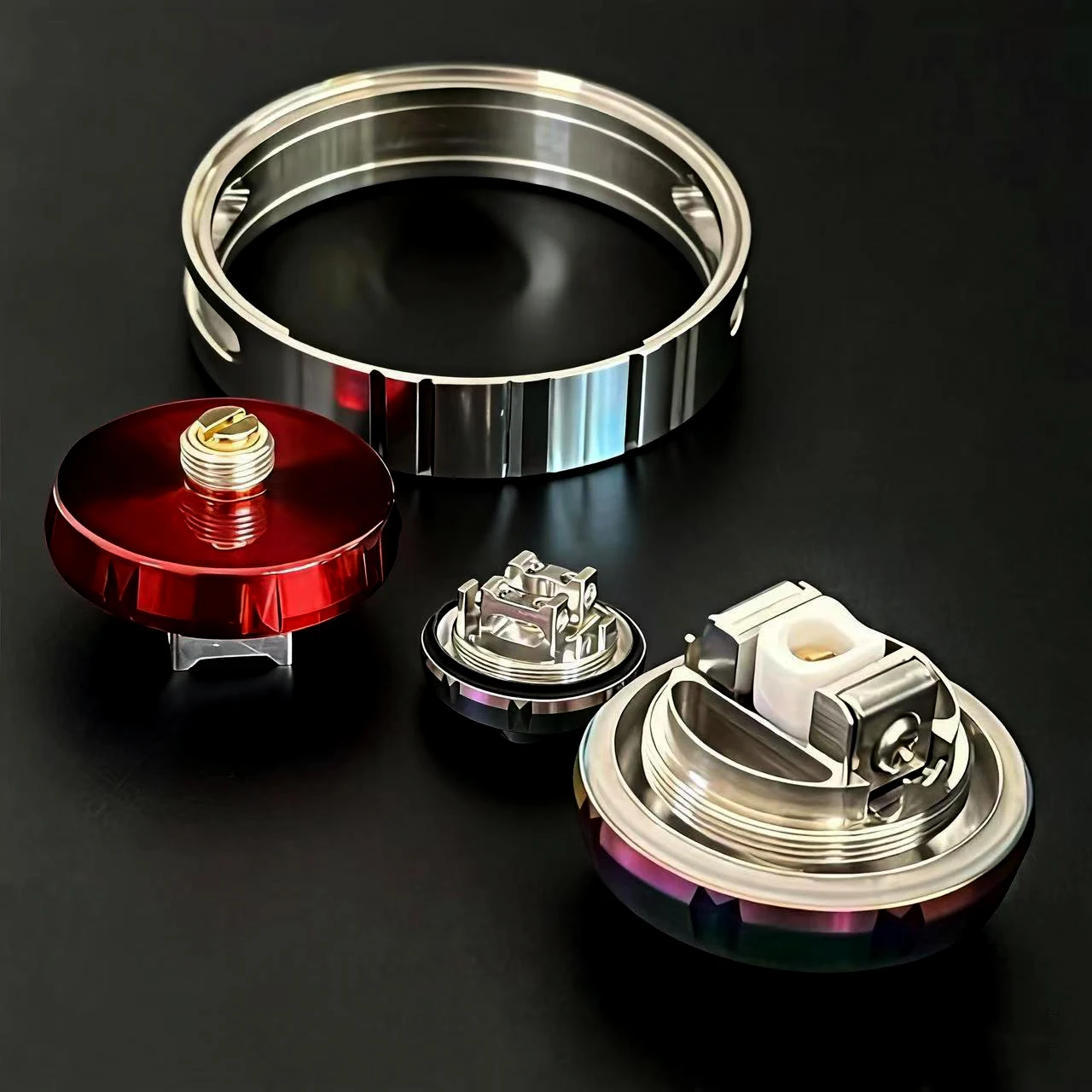 

Timing Tool Z X II (ZEUS) Clips Repair Accessories Spiral(Thread), Meshed(Mesh) Metal Bottom Screw Pin,O-rings,AFC,304 CAP,DECK