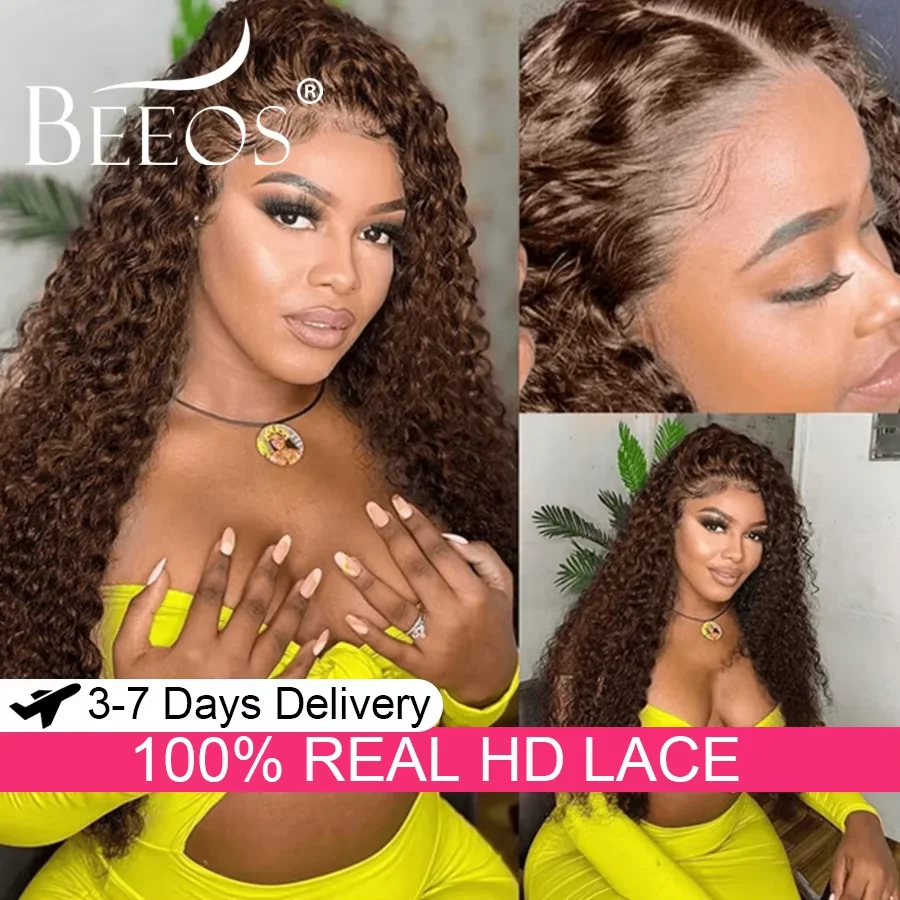 

Шоколадно-коричневые парики 250% плотности, 13x6, с настоящим HD-лоскутом, из натуральных человеческих волос, с эффектом водной волны, с предварительно вычесанной линией роста волос, без узлов, бразильские волосы