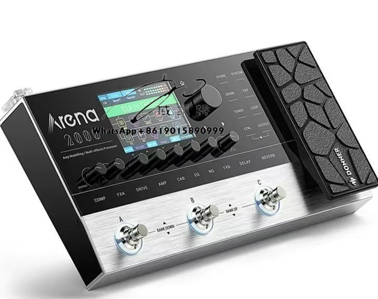 

Single Block Drum Machine Looping Comprehensive Distortion Synthesis Electric Guitar Effector ABS Pickup