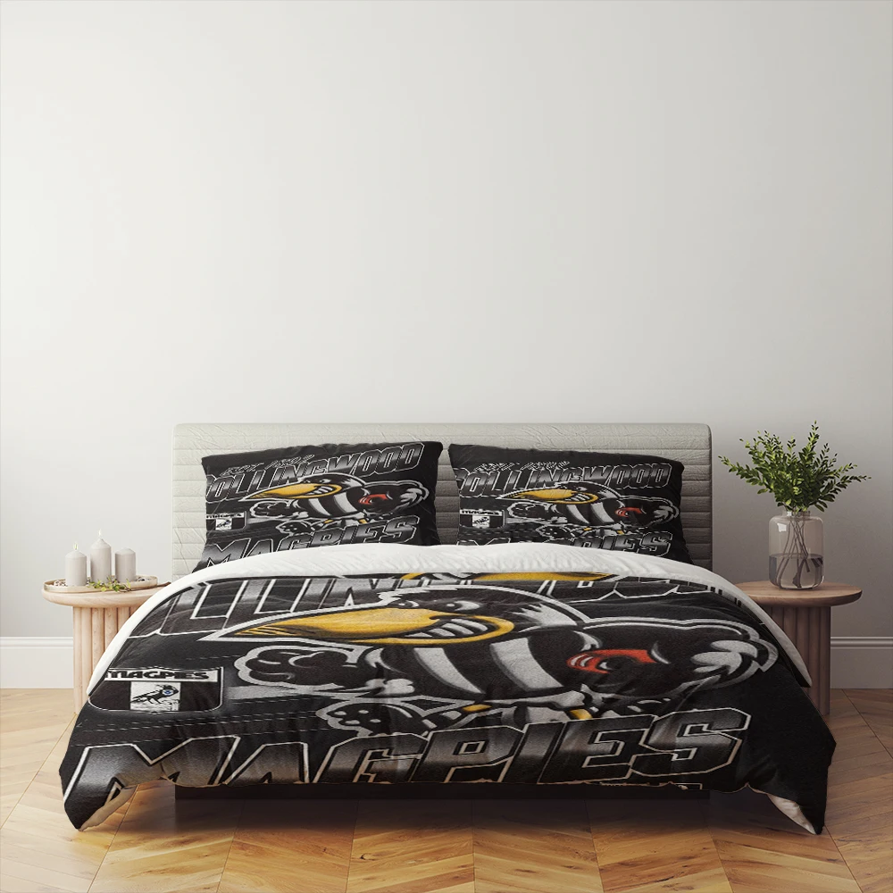 Australian Football Duvet Cover Set King Queen Double Twin Single Bed Linen Set