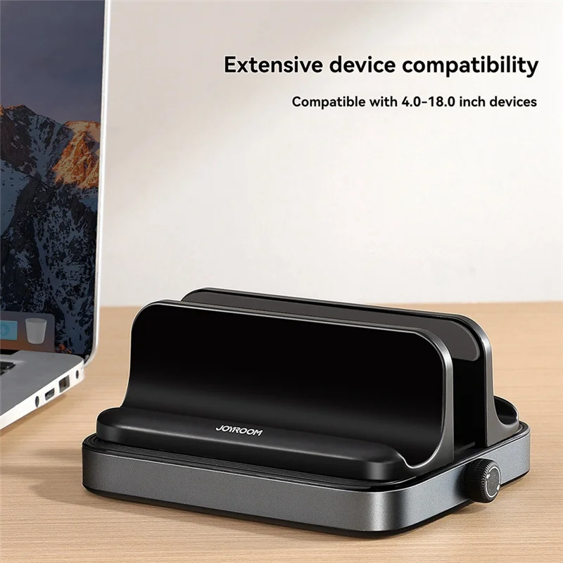 حامل كمبيوتر محمول عمودي من Joyroom حامل هاتف ولوحي قابل للتعديل لـ HP وDell - JR-ZS374