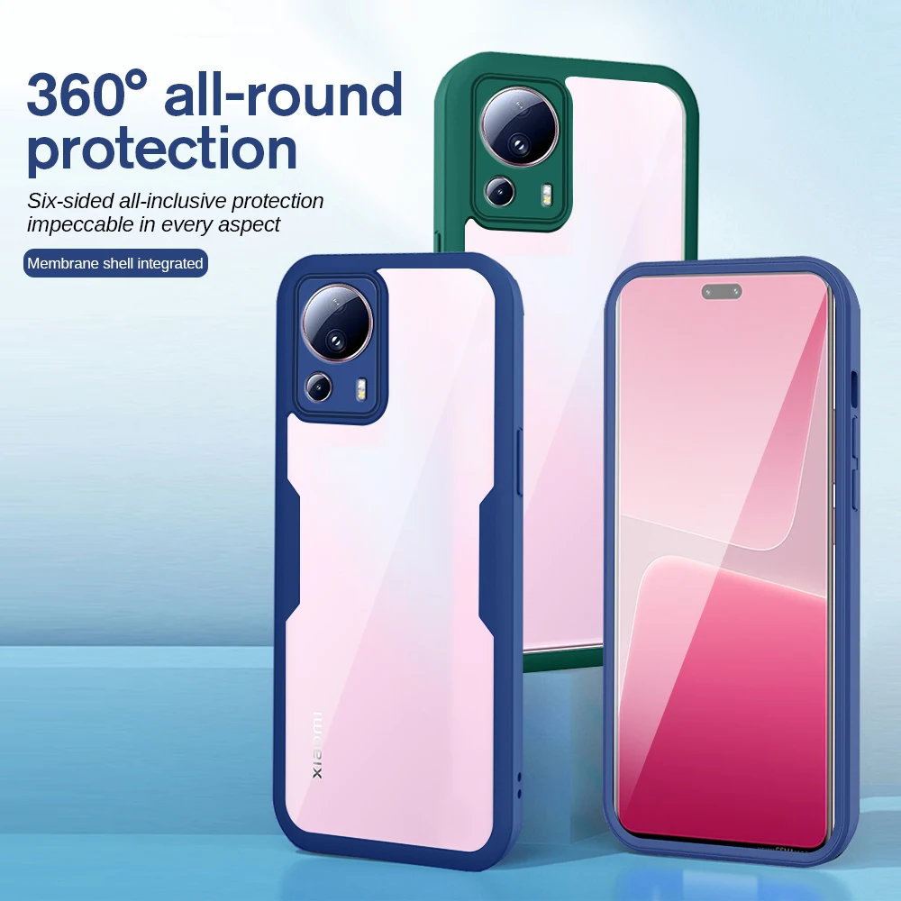 Xiomi 13Lite Case 360° Full Body Protection Cover For Xiaomi Mi 13 Lite Light 5G 2210129SG 6.55