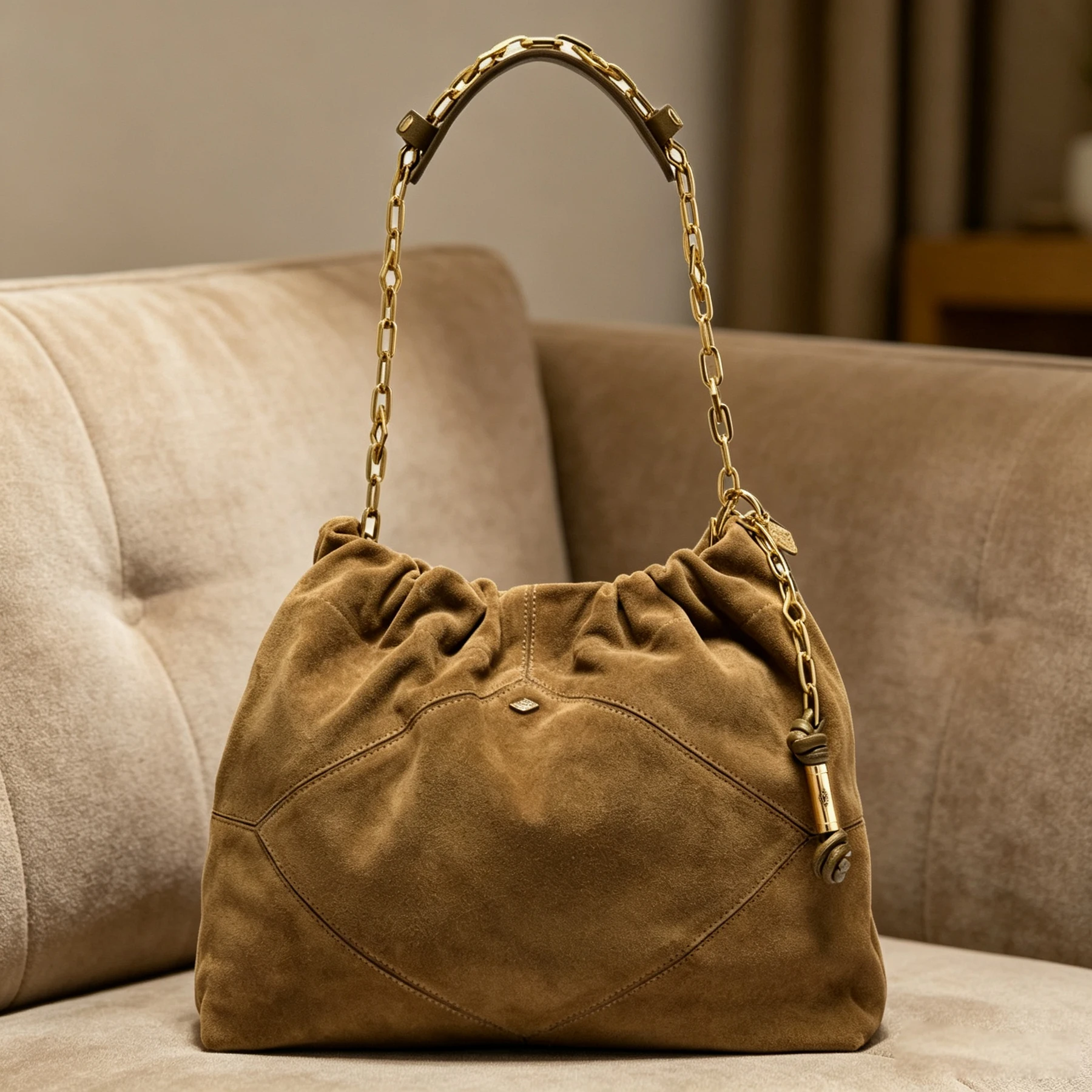 Luxurious Handbag ba&sh New Women's Single-shoulder Bag From , Fashionable And Casual Bucket Bag Best Limited