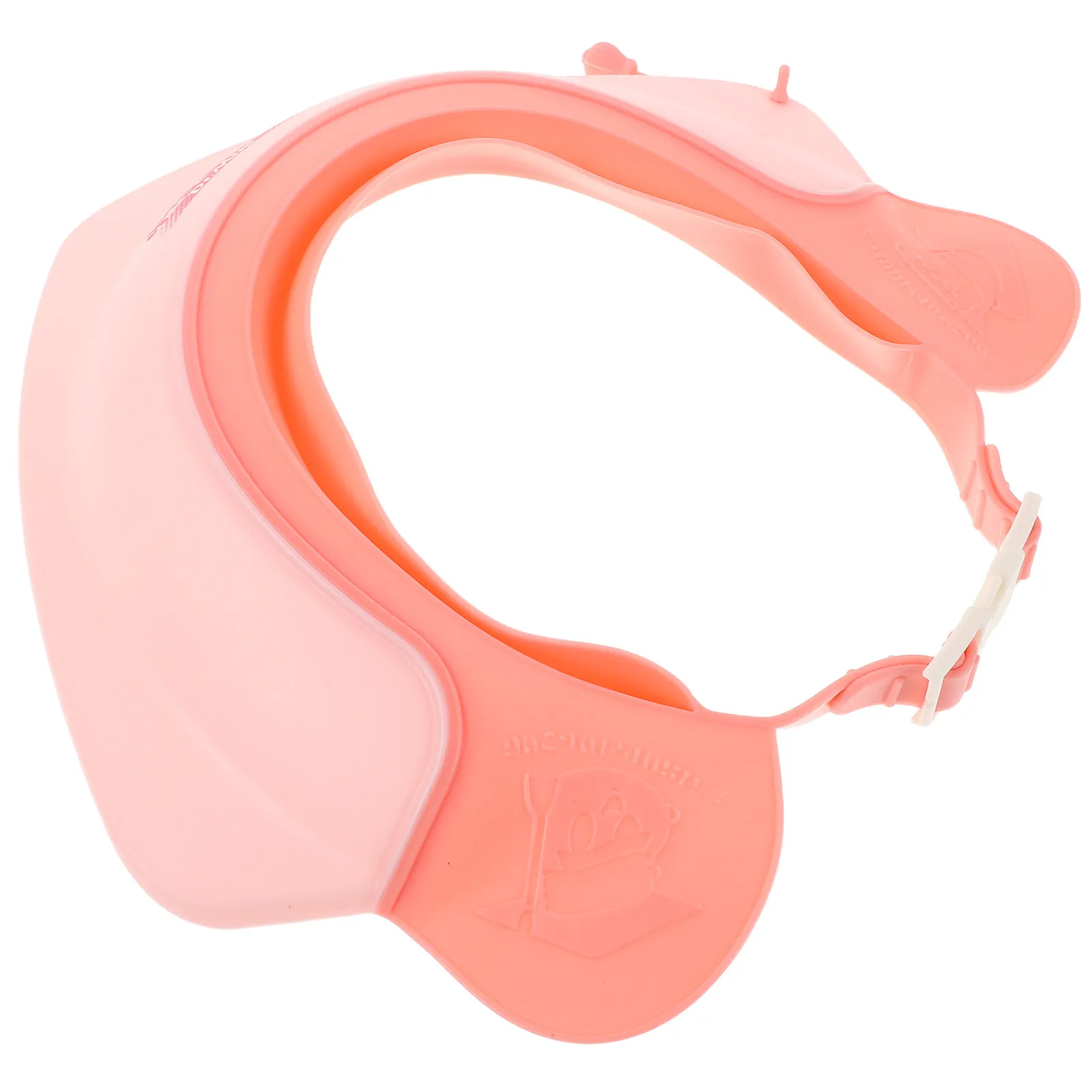 

Toddler Bath Cap Soft Lining Widen Brim Baby Shower Cap Shield Easy Clean Fun Shapes Attractive Colors Comfortable Fit