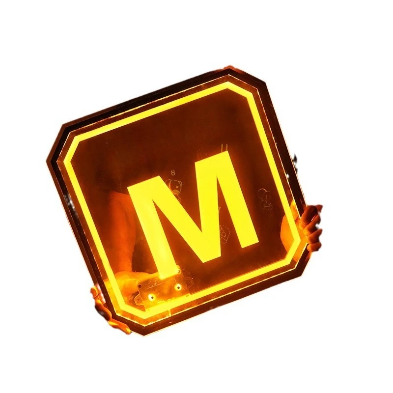 

Bar KTV wine props shine, holding signs, night venues, holding signs, big names come to personality, creativity, glowing letter