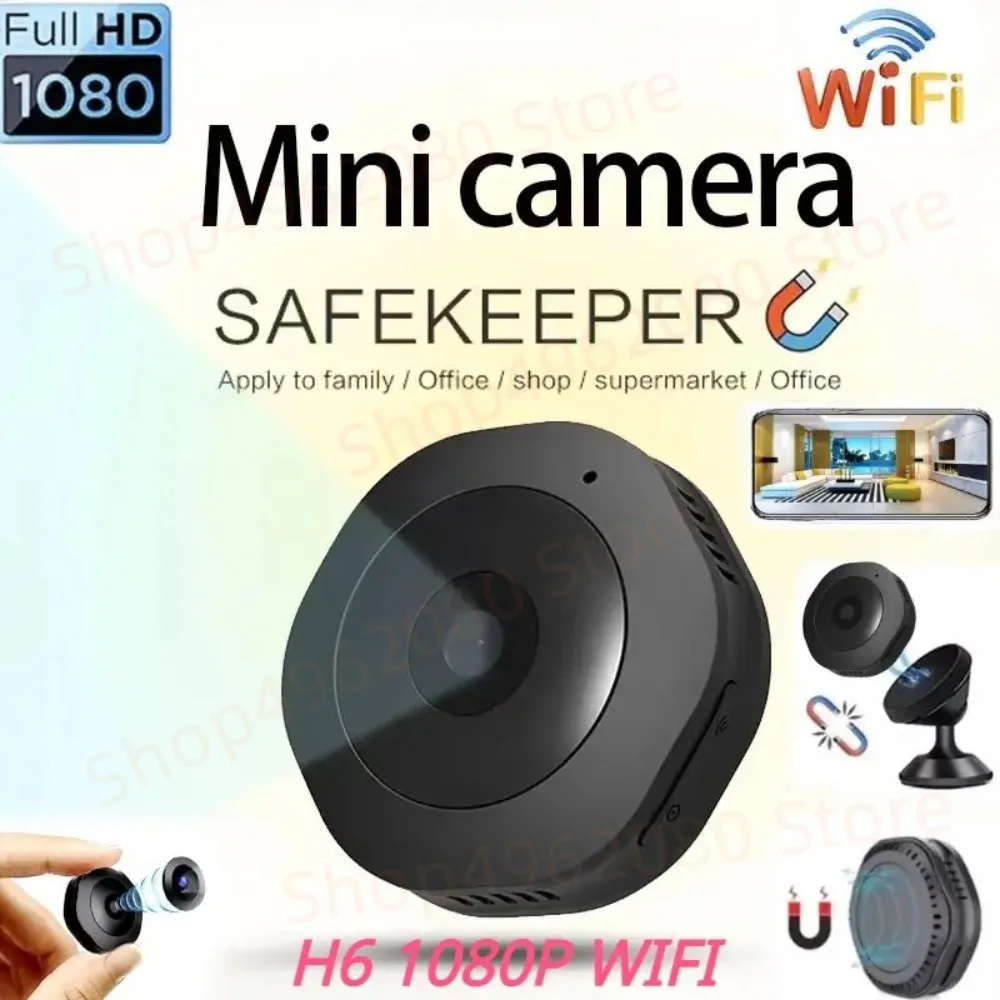 Smallest 4K HD Mini Camera Espia Wifi Security Smart Home Surveillance Small Wifi Cam LR Night Vision Motion Detection Body Cam