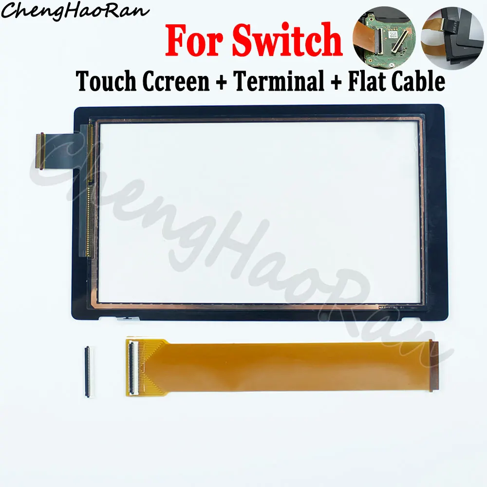 

1 Pc For Nintendo Switch Controller Flex Cable & Connector Socket Plug For Switch Controller Plastic Touch Screen Replace Parts