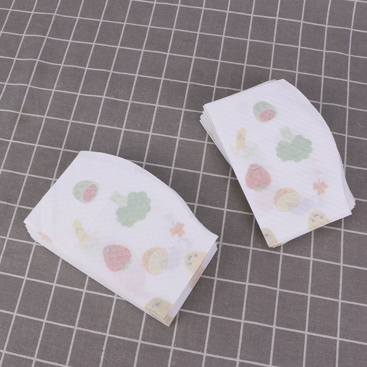 

20pcs Disposable Baby Bib Waterproof Pocket Design Adjustable Adhesive Tape Fit All Stages Eating Saliva Towel Lunch Bibs Apron
