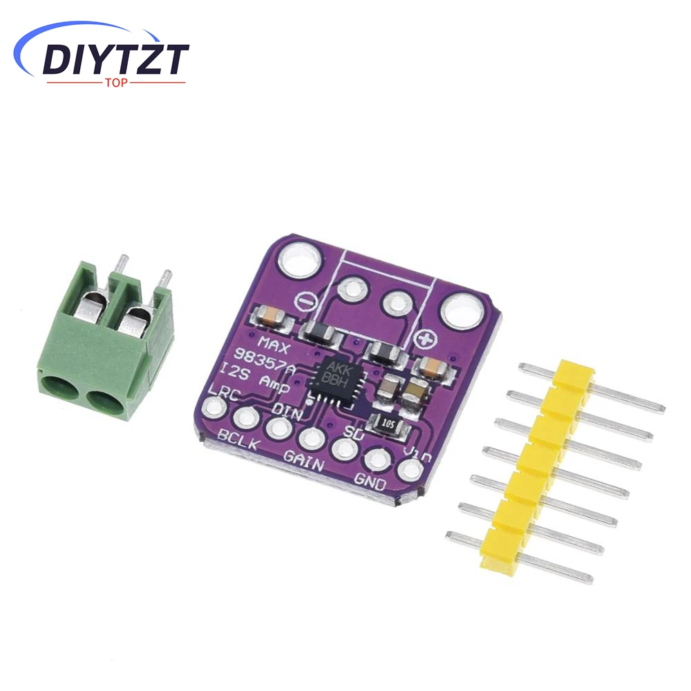 1/5PCS MAX98357 MAX98357A I2S 3W Class D Amplifier Breakout Interface I2S DAC Decoder for Audio