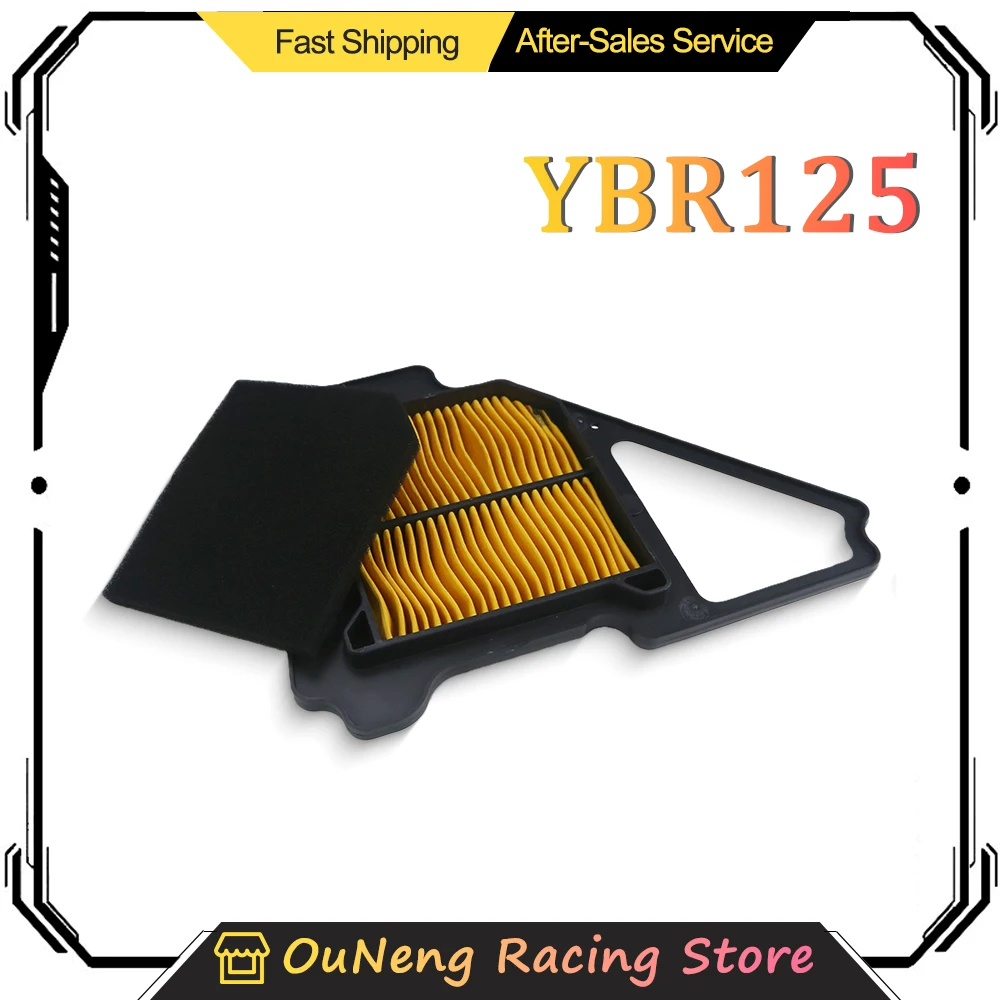 Filtro de Aire para Motocicleta Yamaha YBR 125 125Z YBRZ 125 YB125 JYM 125 YBR125 YBR125ED JYM125 2002 - 2013 2012 2011 2010 2008