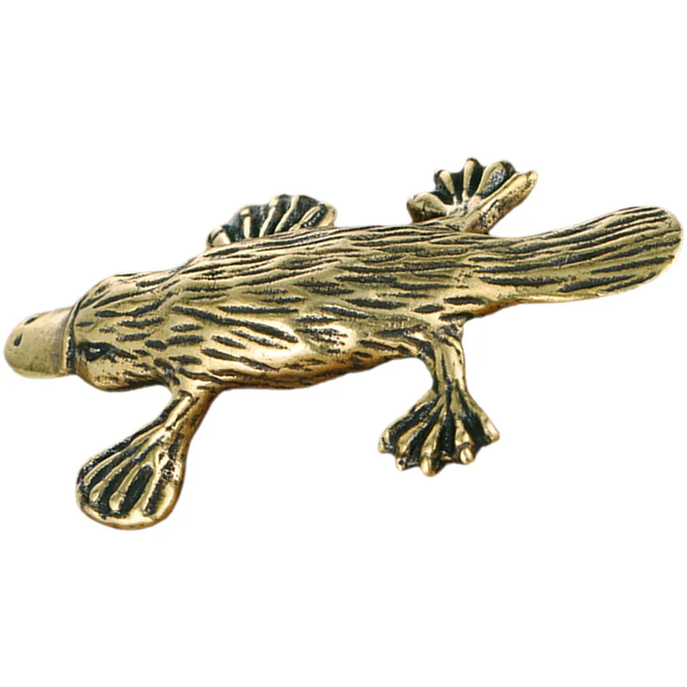 

Vintage Brass Animal Statue Retro Desktop Decor Creative Indoor Tabletop Miniature Ornament Brass Animal Statue