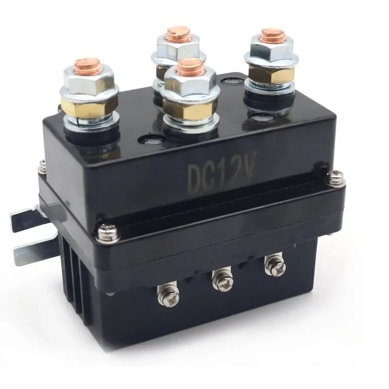 

For Car Jeep Universal 12V 500A Winch Remote Contactor 12000 Pounds Winch Control Solenoid Relay Twin Wireless Remote Recovery