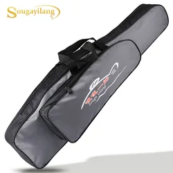 Sougayilang Fishing Bag Single layer Portable Fishing Rod Bag Outdoor Storage Tool Kit for Fishing