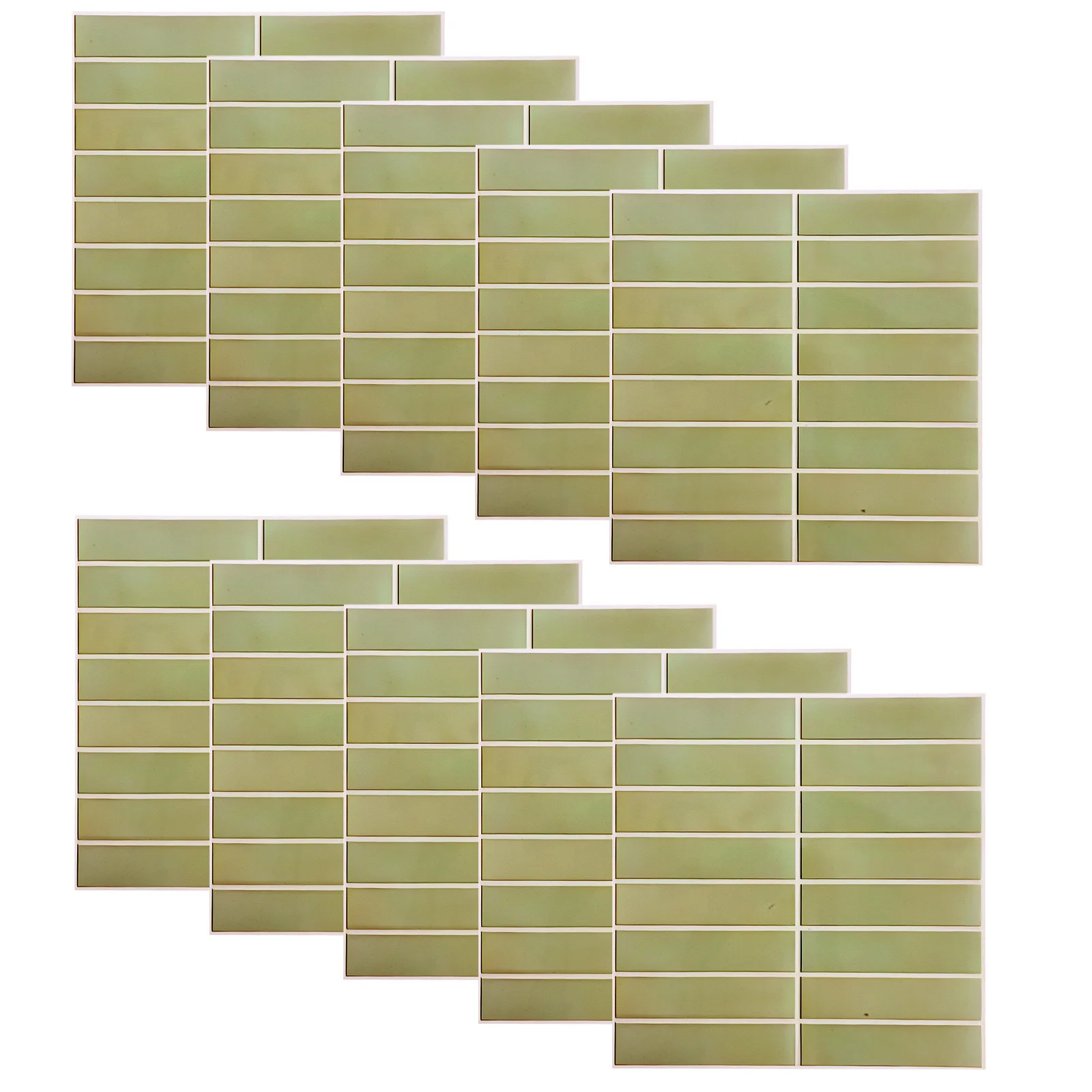 

12Pcs Peel Stick Waterproof Oilproof Tile Backsplash 30x30cm Self Adhesive Tiles for Kitchen Bathroom Floor Wall Sticker Decor