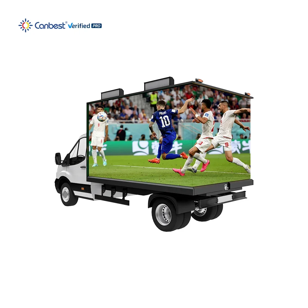 P4 4mm IP65 Waterproof Vehicle Mounted LED Billboard Full Color Programmable Mobile Truck LED Display Screen for Outdoor Sale