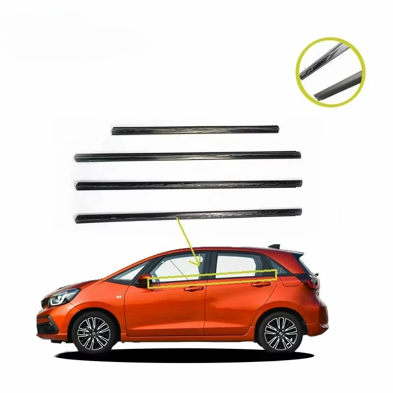 

High Quality for Honda Fit/Jazz 2003-2008 Window Trim Trimming 72450-SEL-T01 & 72450-SAG-H01 New Condition
