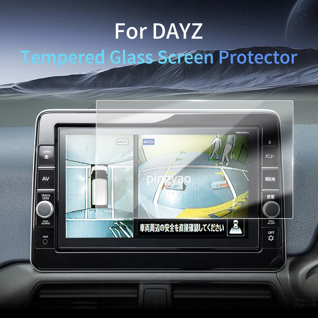 

Car Sticker Screen Protector Navigation Display Tempered Glass Protective Film Car Accessories Vehicle For24 Produced DAYZ