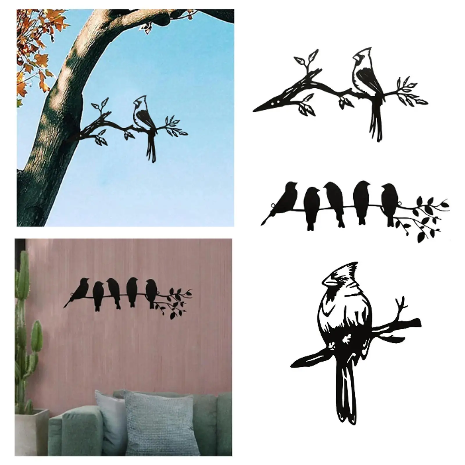 

Металлический декор в виде птицы, двор, художественная скульптура, настенный художественный декор, украшение для прихожей, крыльца, уличный фермерский дом, дорожка, украшение для заднего забора