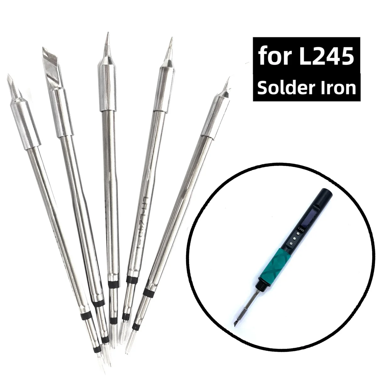 L245 Soldering Tips Customized Replacement Soldering Iron Tip Resistance for L245 Soldering Station Tools