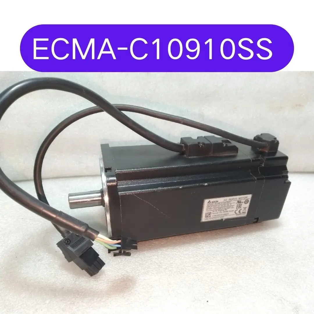 

Used ECMA-C10910SS servo motor 1KW Test OK Fast Shipping