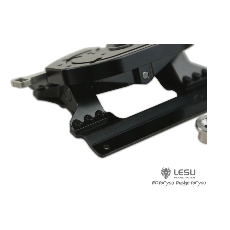 

На складе США LESU, металлическая тяговая база пятого колеса для 1/14 радиоуправляемых тракторов, грузовиков Tamiya, радиоуправляемых моделей автомобилей, запасные части