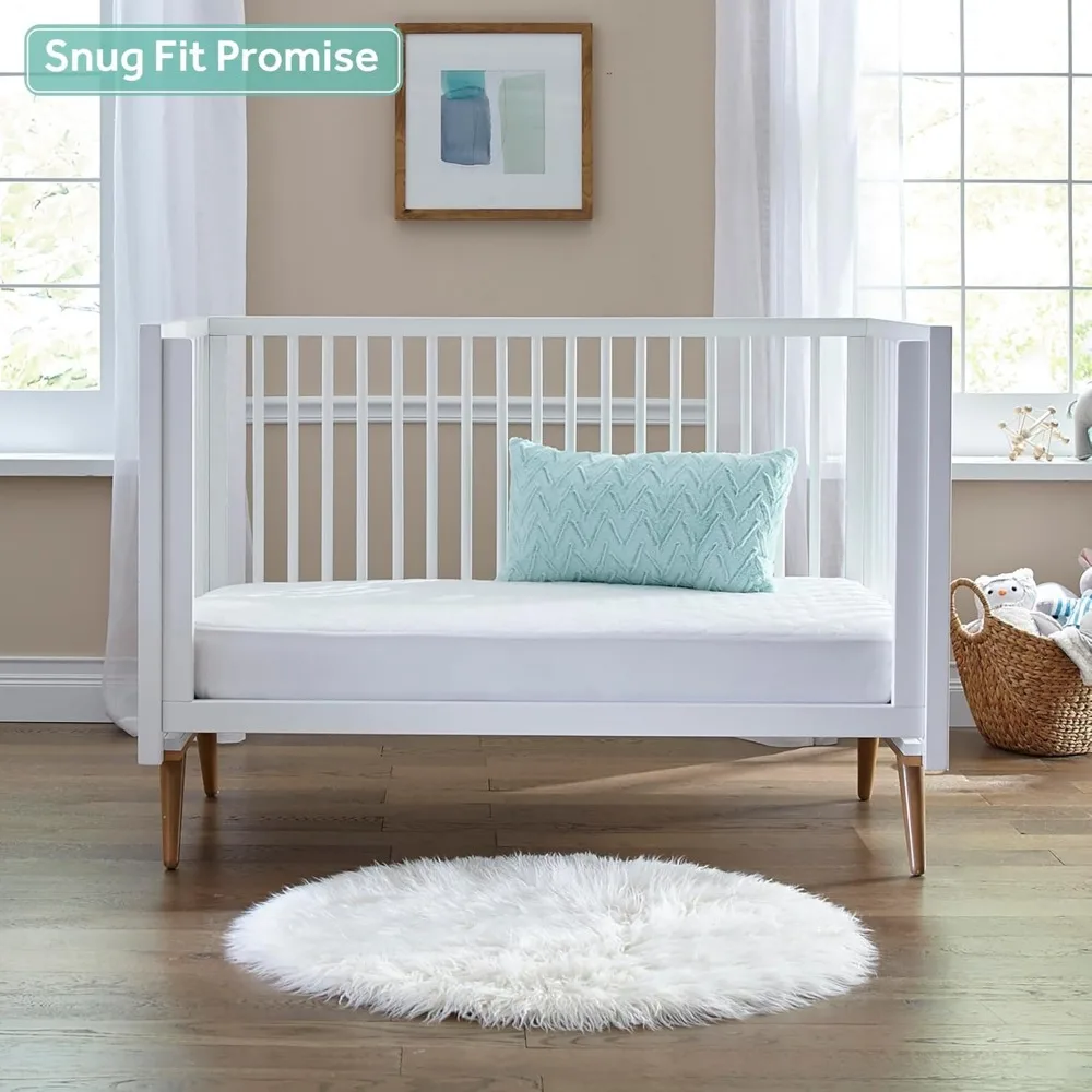 Crib Mattress & Toddler Bed Mattress| Orion 2-Stage Sustainable Antibacterial Baby , GREENGUARD Air Quality Certified