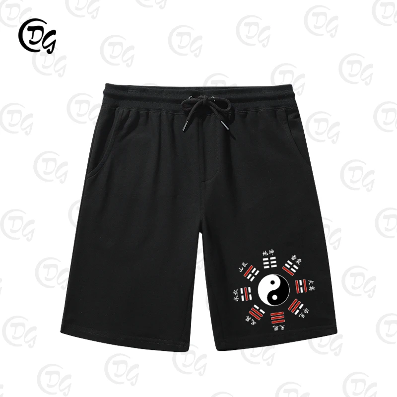 

В 2025 году китайской культуры: Тай Чи, Багуа, даосские шорты, мужская прямая спортивная одежда, повседневные брюки для тренировок и тренировок.