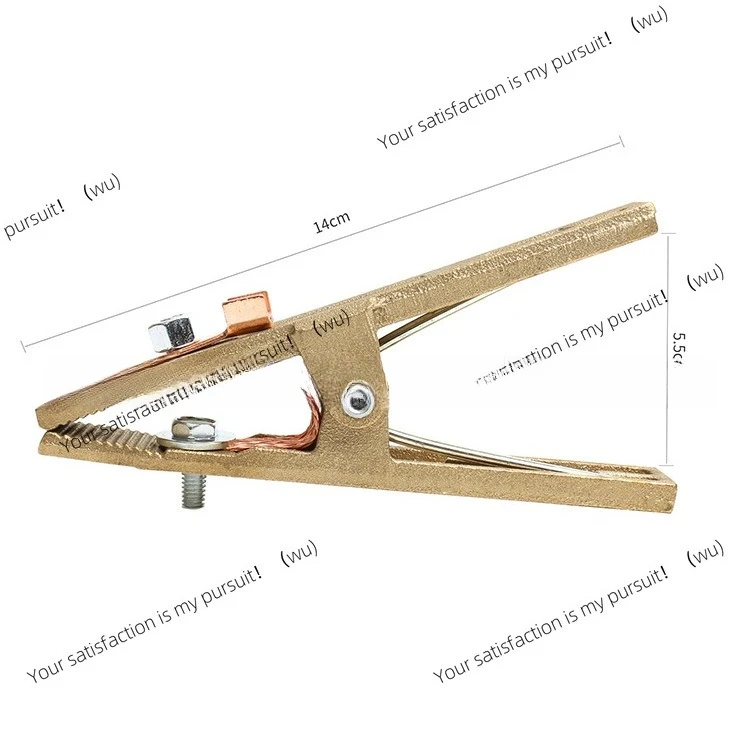 300A pure copper thickened cutting machine argon arc welding plasma ground clamp electric welding clamp copper grounding