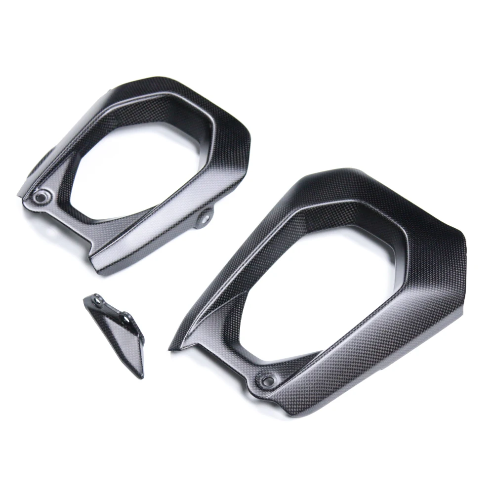 2025 ل Ducati Streetfighter V4 100% ألياف الكربون الجبهة الخلفية الحاجز العادم ضرس هدية كاملة مجموعات دراجة نارية الملحقات #3