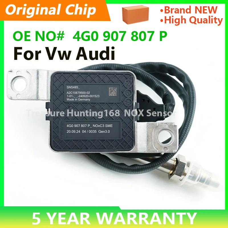 

4G0907807P Original NEW Nitrogen Oxide Nox Sensor Fit for Vw Audi A6 A7 Quattro 3.0 Tdi 2012-2016
