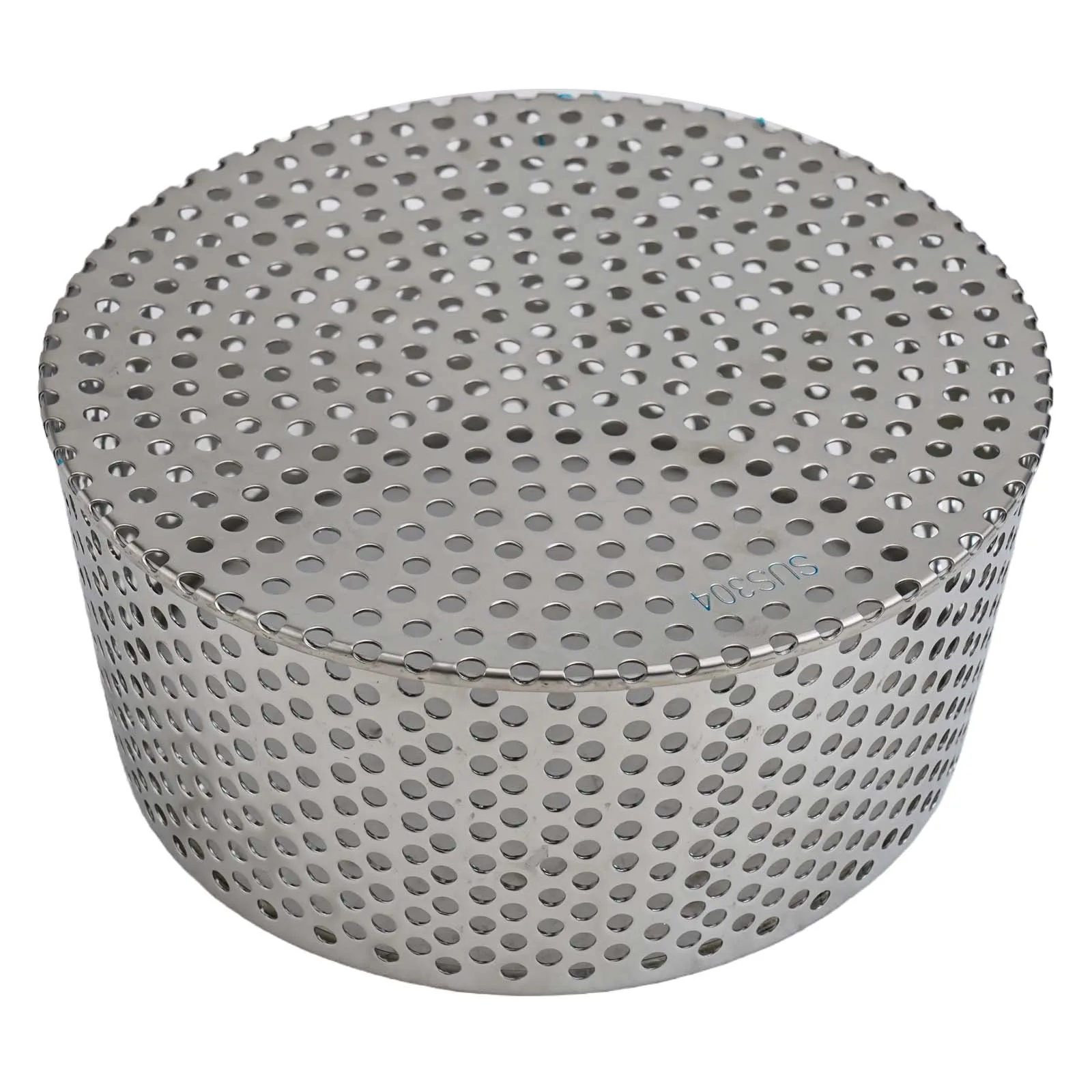 1pcs Rooftop Floor Drain Cover Stainless Steel Anti Blocking For Drainage Outdoor Tools Side Circular Hole Drain Screen Strainer