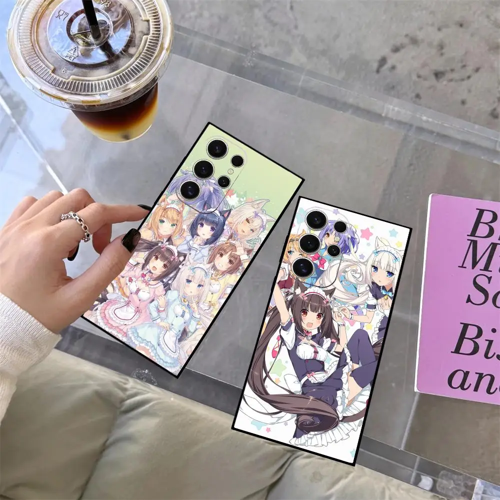 

Чехол для телефона Nekopara для Samsung Galaxy A55 A54 A53 A52 A35 A34 A33 A32 A25 A24, мягкая задняя крышка