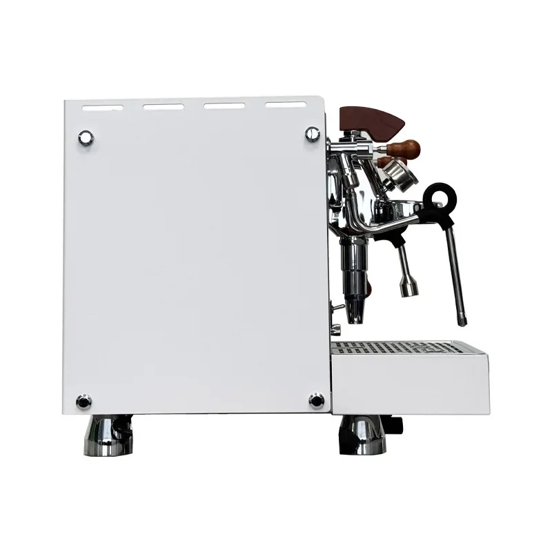 

Commercial coffee steam hot water steam milk foam Italian semi-automatic coffee machine HR