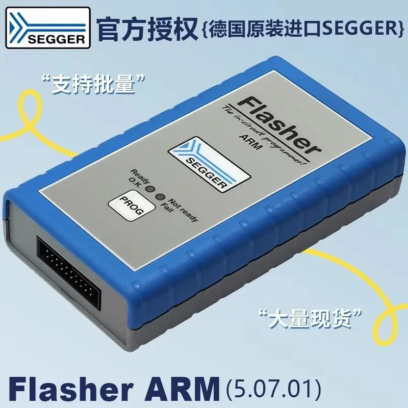 SEGGER Flasher ARM 5.07.01 emulatore di programmazione flash microcontrollore originale originale