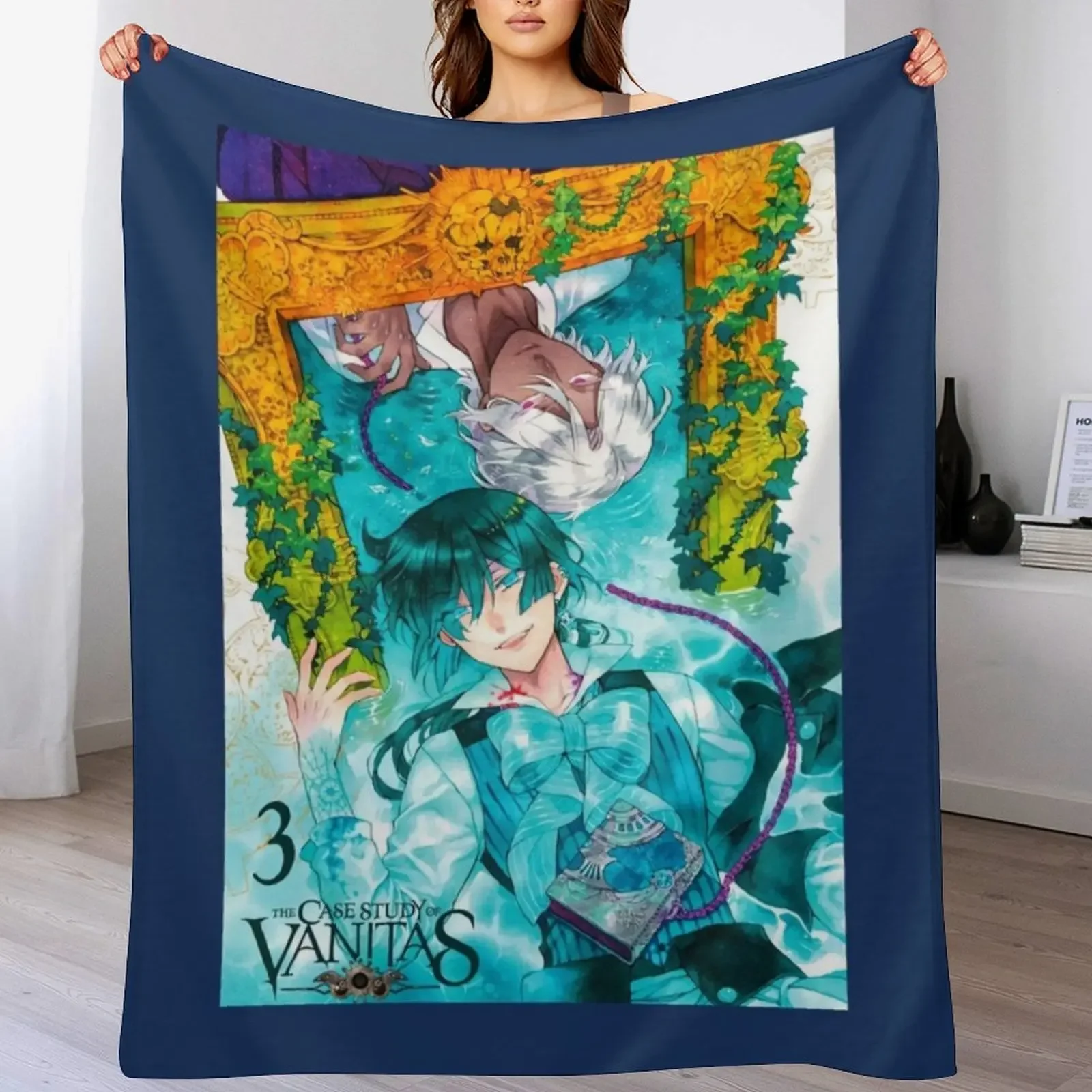 The Case Study Of Vanitas Throw Blanket Cozy Sofa Blanket for TV Watching Napping