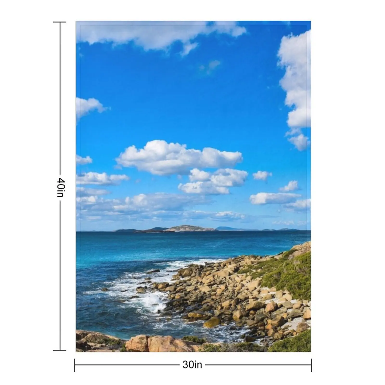 Australian Beach Throw Blanket Beautifuls Winter beds Nap valentine gift ideas wednesday Blankets For Bed Blankets