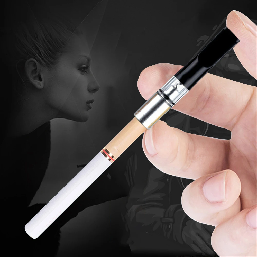 Cigarette Filter Holder Handheld Washable Cigarette Holder Reduce Tar Smoke Filter Metal Pipe Mouthpiece Men Smoking Accessories