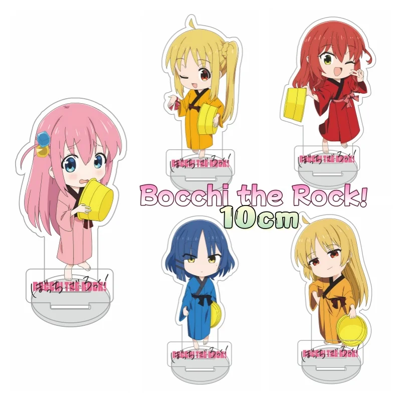 Game Bocchi the Rock! Cute 10cm Acrylic Stand – Adorable Character Figure, Desk Display Collectible Gift for Fans