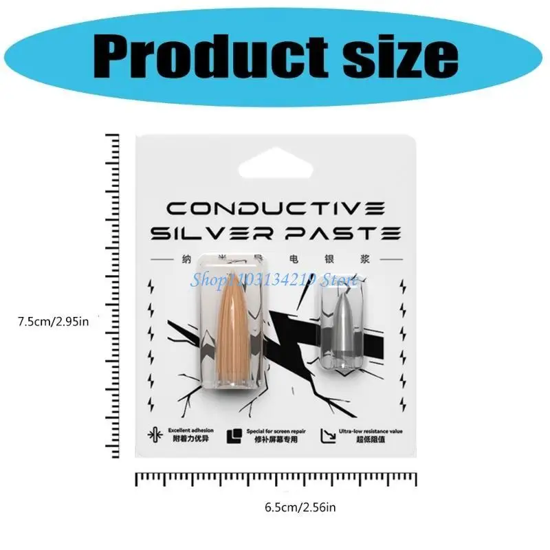 N5KC Professional Transmissive Silver Epoxy Fast Heal 30s Strong Connection Smartphone Screen Circuit Repair Solution