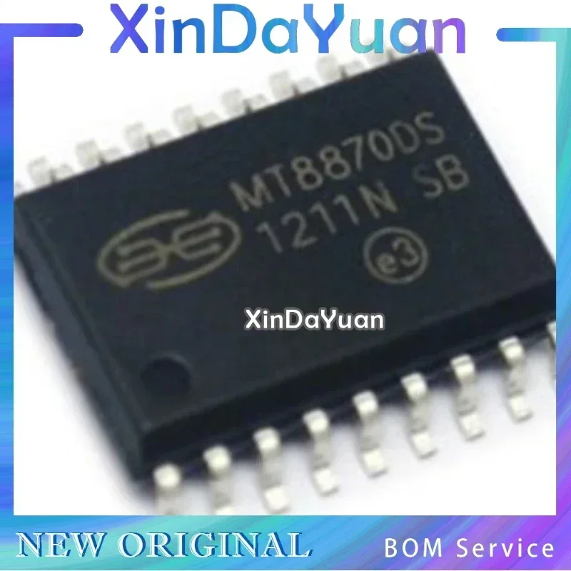 10 buah chip antarmuka dekoder nada MT8870 MT8870DS SOP-18