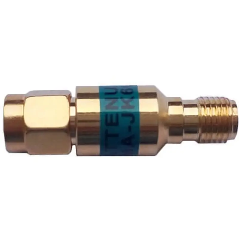 [NEW!A47U】 SMA Male Plug To SMA Female 2W DC-6Ghz Coaxial RF Attenuator,3Db SMA Fixed Connector