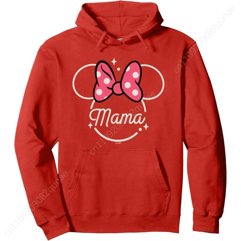 Disney Minnie Mouse Mama Head Icon Magic Muttertag Pullover Hoodie